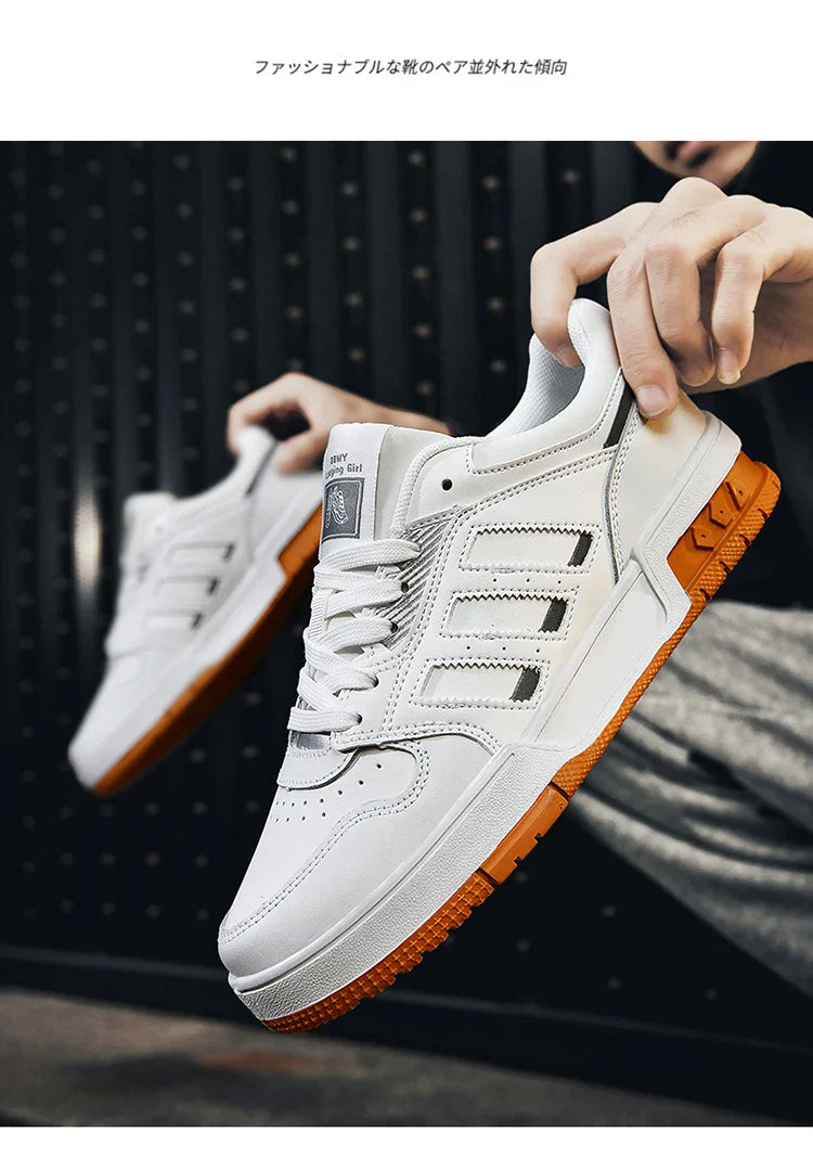 New lace-up breathable sports casual shoes for women classic low top student round head non-slip shoes for men