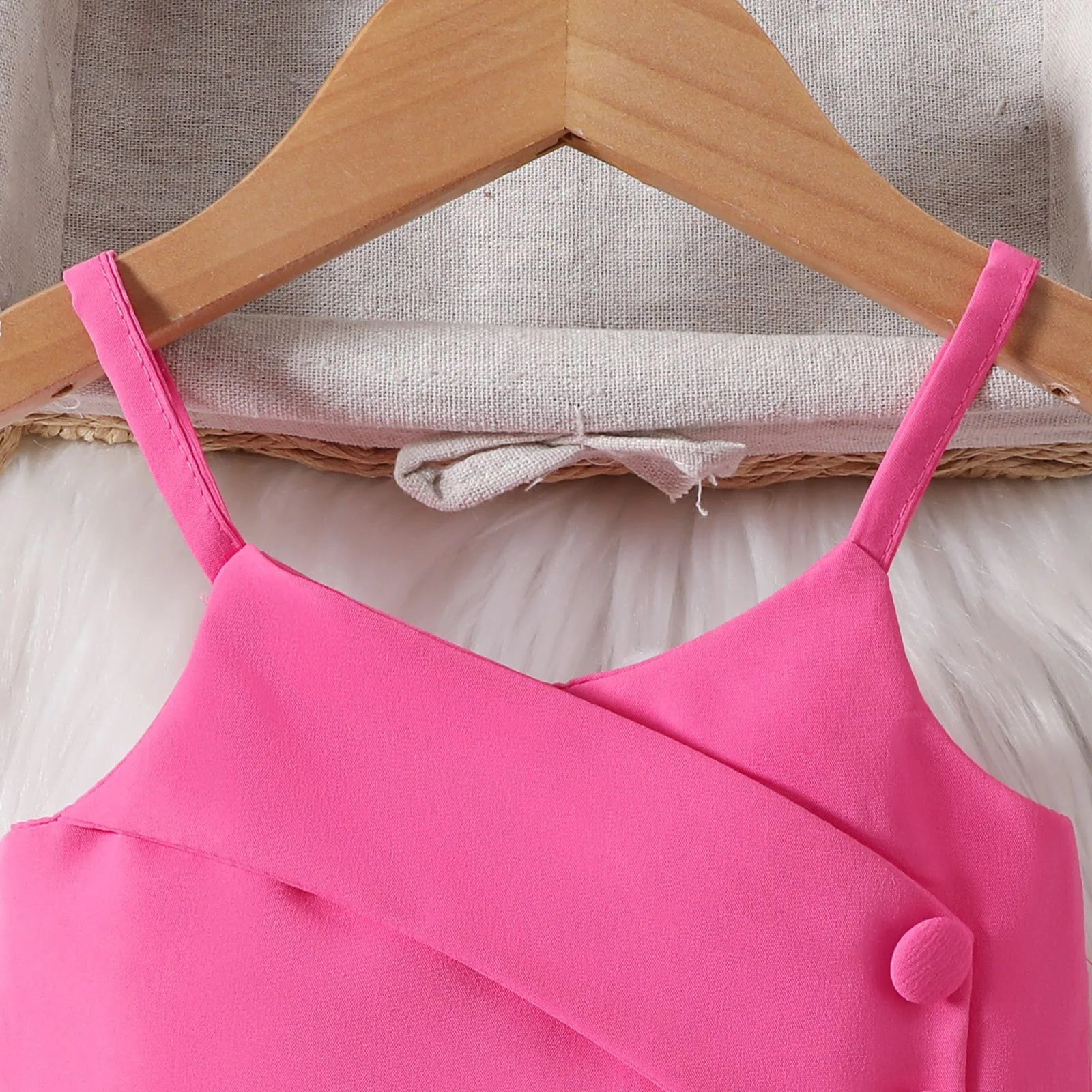 Toddler Kids Baby Girls Clothes Sets Strap Sleeveless Vest Tops Shorts 2PCS Summer Outfits Fashion Girls Clothes Set 0-6Years