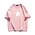 Korean 1977 Men Women Cotton Tshirt Fashion Luxury Brand Big Size Casual Print Short Sleeve Summer Tops Crewneck Tee Graphic Tee