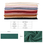 Dot Pom Pom Cotton Hijab Scarves Women Muslim Shawls Big Size Headscarf Wraps Solid Headbands Turbans Bandana Foulard Bufandas