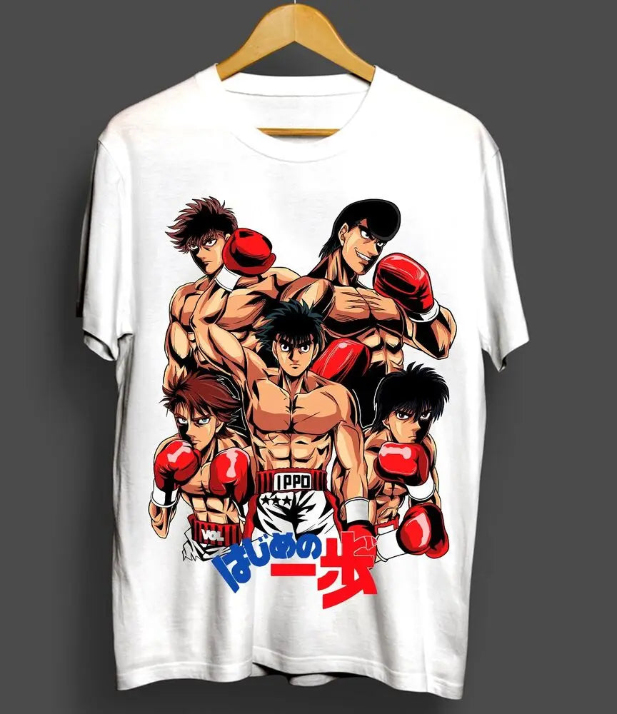 Hajime No Ippo T-shirt Kamogawa Boxing Gym Ippo Makunouchi Kbg Sport Gift Shirt