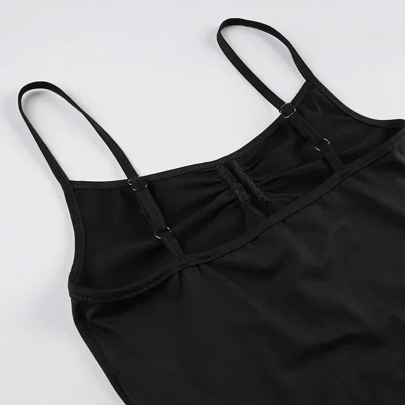 Summer Women Solid Sports Camisole Jumpsuit Sexy Backless Tight Elastic Vest Fitness Yoga Suit