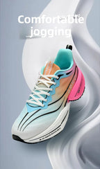 NEW Sports Running Shoes Men Marathon Breathable Comfortable Women Athletic Training Outdoor Sneakers Air Cushion Carbon Plate