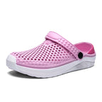 Unisex Fashion Beach Sandals Men Anti Slip Thick Sole Slippers Lightweight Summer Flip Flops Garden Shoes Man Women