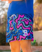 BKTSQD American Style Trendy Brand Sports Shorts Men's Casual Mesh Quick drying quarter knee basketball running beach shorts