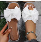 Women's Sandals Blin Blin Sweet Summer Sandals Shoes Women New Flat Sandals Beach Slippers For Summer Footwear Chaussures Femme