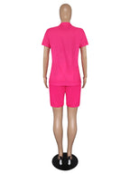 Wmstar Plus Size Two Piece Outfits for Women Tracksuit Shorts Sets  Lip Print Top Casual New In Matching Wholesale Dropshipping