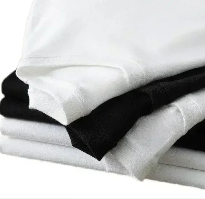 Tide Brand Summer Letter Printing Half-sleeved T-shirt Men's Women's Casual Pure Cotton Round Neck LooseShort-sleevedT-shirtTide