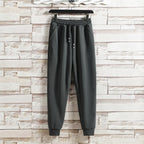 Casual Men's Sport Suit Loose Fit Hooded Cardigan Sweatshirt Pants Set Spring Autumn Season Stylish Outfit