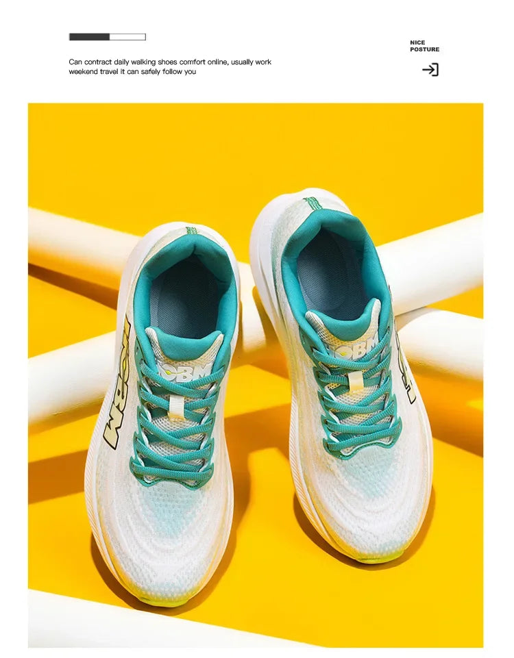 Fashionable Video Shock Absorption Running Shoes Sports Unisex Lightweight Mesh Breathable CLIMACOOL Technology Running Shoes