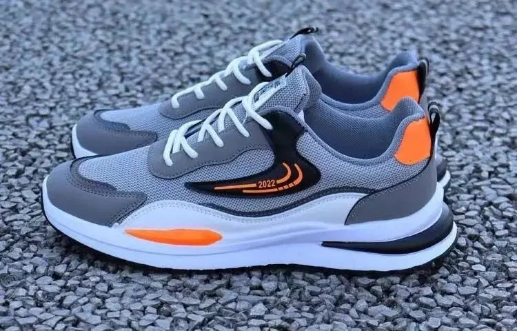 Men's Casual Sports Shoes New Spring Autumn Online Lightweight Soft Bottom Anti-Slip Deodorous Running Shoes Breathable EVA Mate