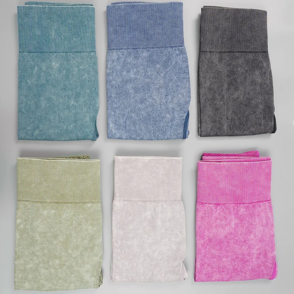 WOYYHO Athletic Pants Women Seamless Yoga Pants Mesh Sports Leggings High Waist Gym Tights Workout Squat Proof Pants