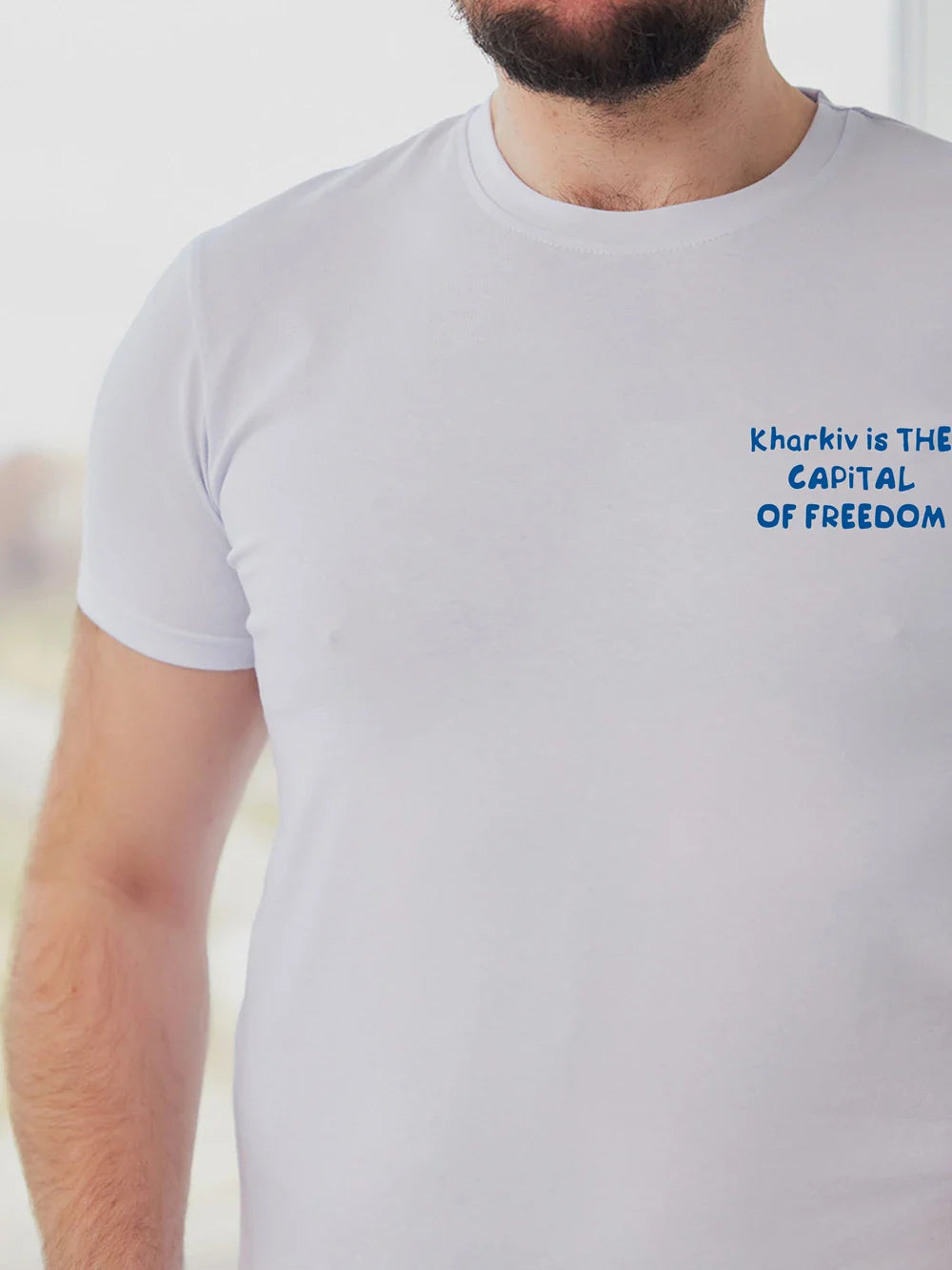 Summer Simple Fashion Print T-Shirt With Mariupol is The CAPiTAL of Freedom Women's Boutique Cotton Tee Drop Sleeve Unisex Shirt