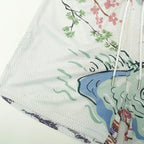 Summer New men short pant Rose Design Casual Shorts Street Hip Hop Fitness Polyester Fast Dry Breathable Embroidery Men Shorts