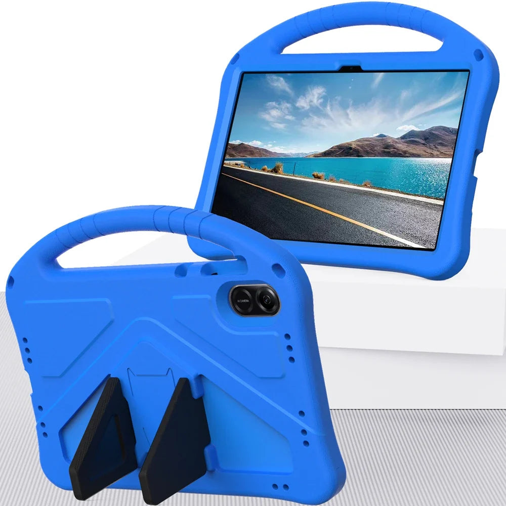 For Honor Pad X9 2023 11.5 inch Case EVA Foam Portable Hand Holder Kids Safe Shockproof Stand Tablet Cover
