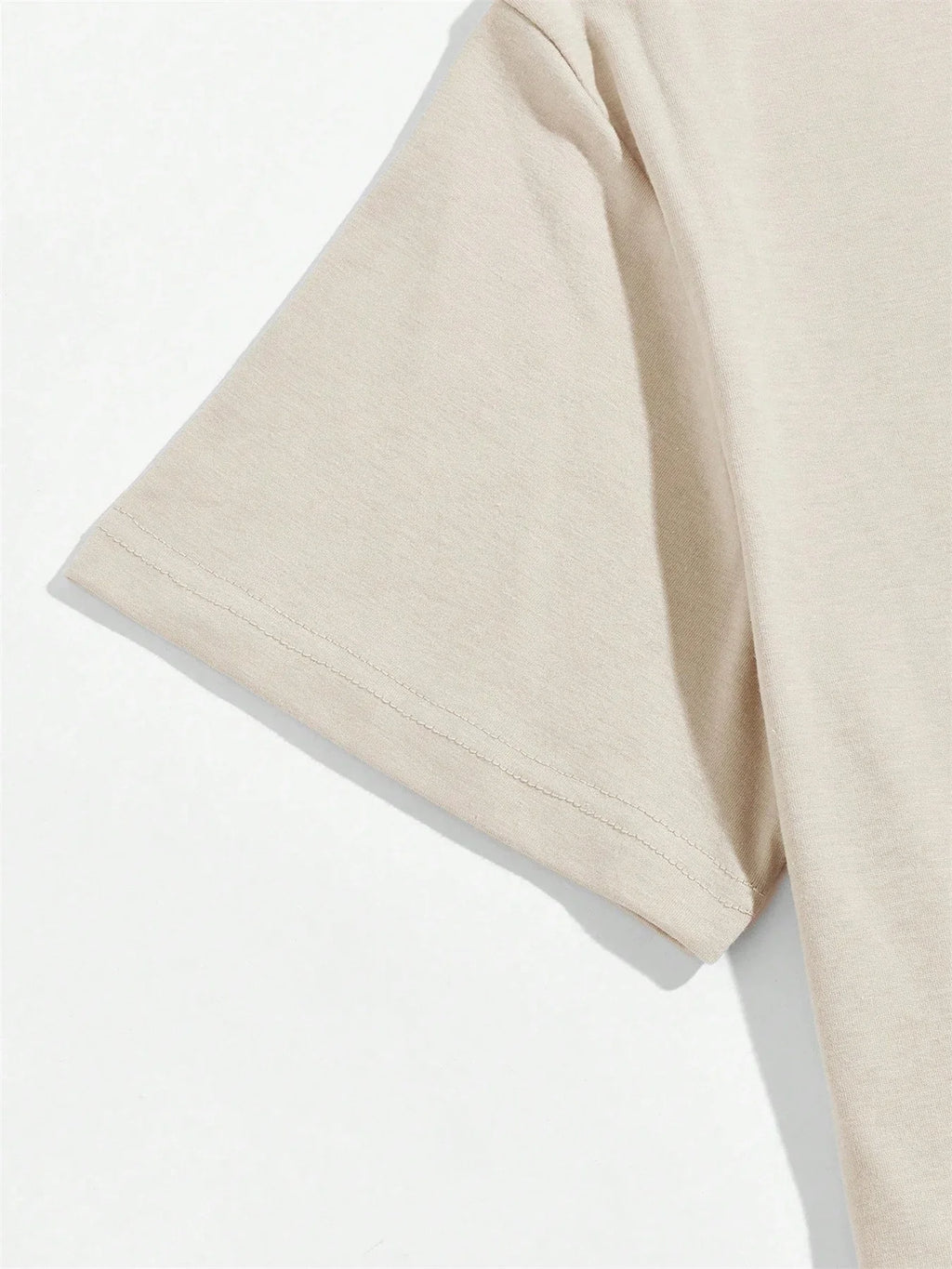 Men's Summer 100 Cotton Fashionable Casual Loose Large Cross Graphic Printed Sports Round Neck Short Sleeve T-shirt Top