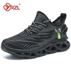 YRZL Casual Sneakers Men's Runing Shoes Outdoor Big Size Lightweight Breathable Mesh Increase Comfortable Sports Shoes for Men