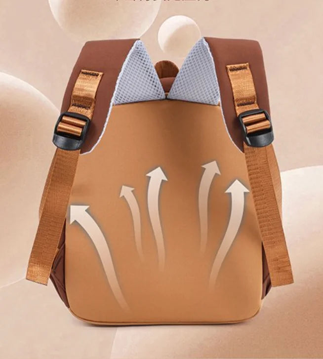 Children Capybara School Bag Cute Fashion Boy Girl Backpack Kids Kindergarten Rucksack Baby Gift