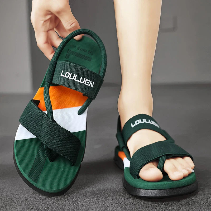 High Quality Brand Men sandals Summer Beach Flip Flops Men Fashion Breathable Casual Beach Men sandals Summer Outdoor