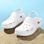 Cave shoes men's shoes outdoor sports sandals two-wear half slippers fashionable casual soft-soled beach shoes sandals