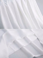 Women Chinese Classical Dance Clothing Female Elegant Trousers Practiice Clothes Modern Elastic Waist Ethnic Pants White Black