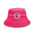 Gabby Dollhouse Bucket Hat Cotton Children Pot Flat Shade Sun Protection Spring Autumn Hats Cartoon Parent-Child Headdress Gift