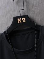 Minimalist Smile Face Style Graphic Print Tops Men Hip Hop Tee Clothes T Shirt Summer Breathable T-Shirt Street Cotton Tshirt