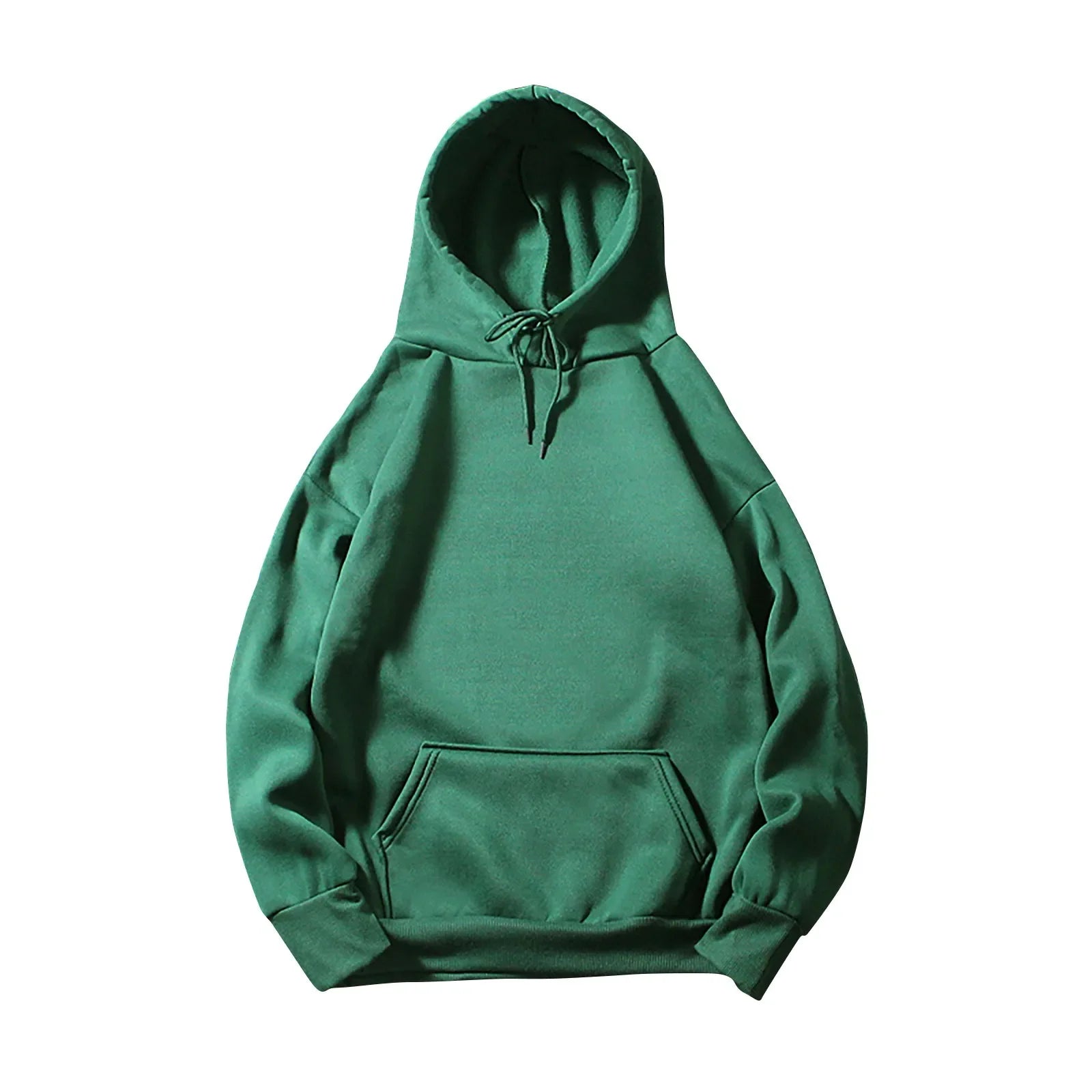 y2k Solid Minimalist Women's Hoodie, Long Sleeve With Pocket Casual Daily Wear 2024 Women Hoodies Autumn Sudadera de mujer