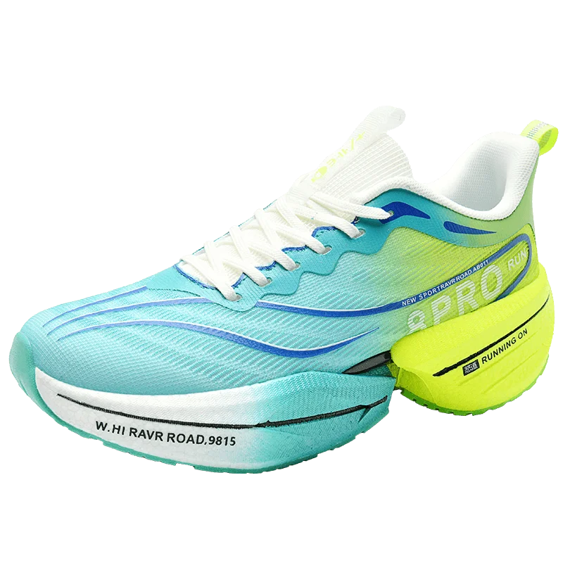 NEW Sports Running Shoes Men Marathon Breathable Comfortable Women Athletic Training Outdoor Sneakers Air Cushion Carbon Plate