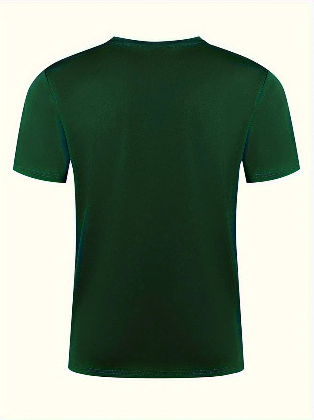 Summer men's 100% pure cotton casual loose fit plus size moon landing pattern printed round neck short sleeved T-shirt top