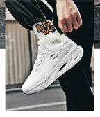 Mens Running Shoes Pro Training Mesh Breathable Flat Sneakers 2024 Trendy Couple Tennis Shoes for Men and Women Big Size