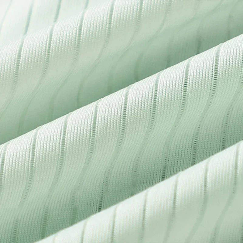 MiiOW 3Pcs Soft Ice Silk Men Boxer Underwear Men's Panties Summer Breathable Striped Underpants Male Antibacterial Boxers Trunks