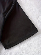 Summer women's PARIS letter print casual slim fit short sleeved round neck short mini dress Lady Short Sleeve Round Neck Slight