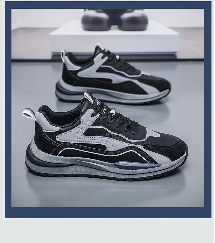 Waterproof Non-slip Wear-resistant Casual Sports Shoes For Men Spring 2025 New Arrival Work Shoes Trendy Footwear Spring Autumn