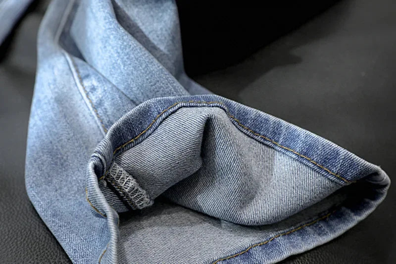 High-Waisted Loose-Fit Casual Slimming Straight-Leg Jeans Women's Petite Wide-Leg Trousers Fashionable Streetwear From China