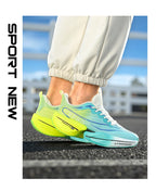 NEW Sports Running Shoes Men Marathon Breathable Comfortable Women Athletic Training Outdoor Sneakers Air Cushion Carbon Plate