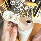 Tyeso Stainless Steel Thermos Water Bottle Portable Sport Vacuum Flask Keeps Cold and Heat Thermal Mug Insulated Car Tumbler Cup