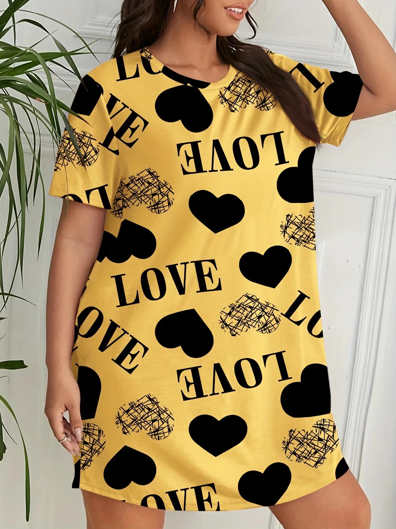 Summer Women's Halter Women's High Stretch Home Nightgowns Big Bust Girl's Dresses Plus Size Loose and Knee Skirt