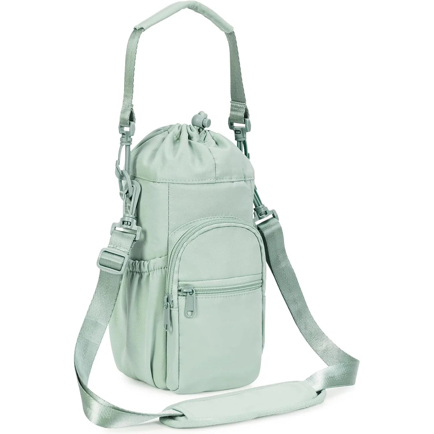 Water Bottle Holder with Strap 32oz 40oz 16 64oz Water Bottle Holder with Strap Insulated Water Bottle Carrier Sling Bag