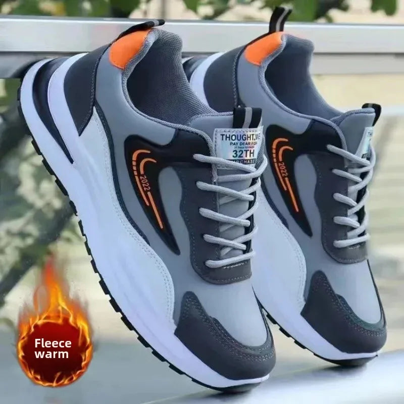 Men's Casual Sports Shoes New Spring Autumn Online Lightweight Soft Bottom Anti-Slip Deodorous Running Shoes Breathable EVA Mate