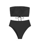 Bathing Suit Two-Piece Set Summer Swimwear Bra Briefs Bikini Set With Chest Pad Wire-Free Women Beach Suit Women Clothes