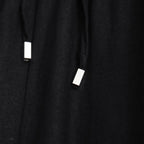 TRAF Women Fashion Spring Summer Lace-up Linen Blended Straight Pants Pocket Office Lady Chic High Waist Trousers Mujer