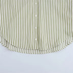 UNIZERA Women's Basic Striped Shirt with Collar Pocket Buckle Decoration Spring/Summer New Women's Shirt Top