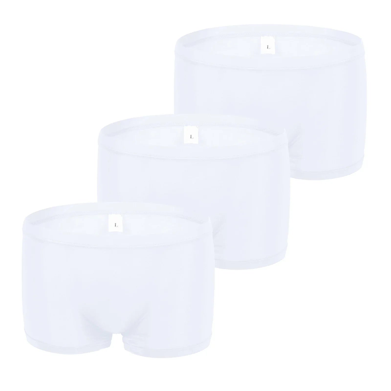 CLEVER-MENMODE 3/ kit Men Underwear Ice Silk Sexy Translucent Boxer Shorts Ultra-thin Panties Boxershorts Underpants Cool