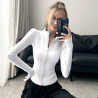 Women Quick Dry Yoga Clothing Tight Workout Exercise Clothing Tops Women's Gym Fitness Clothing Fitness Exercise Yoga Tops 2024